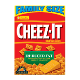 Cheez-it  reduced fat original cheddar baked snack crackers Full-Size Picture